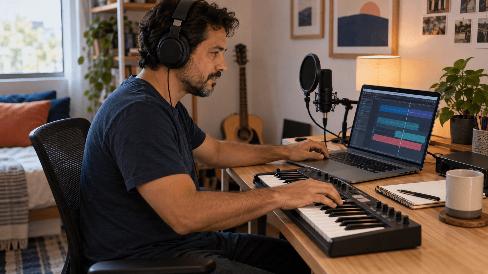 Produção musical em casa: o que é necessário para começar?